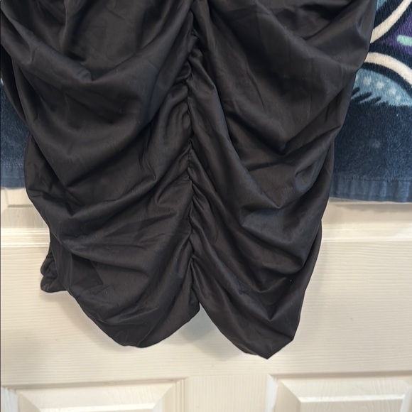 NWT Elegant Black Ruched shapewear Dress XXL - Picture 4 of 11